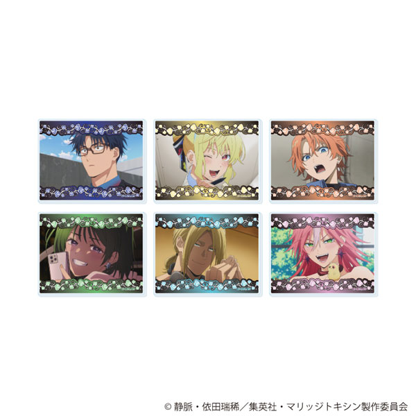 アクリルカード「マリッジトキシン」01/公式イラスト 6個入りBOX[A3