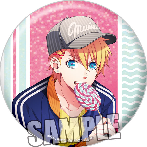うたの☆プリンスさまっ♪ BIGホログラム缶バッジ Love Pop Candy Ver
