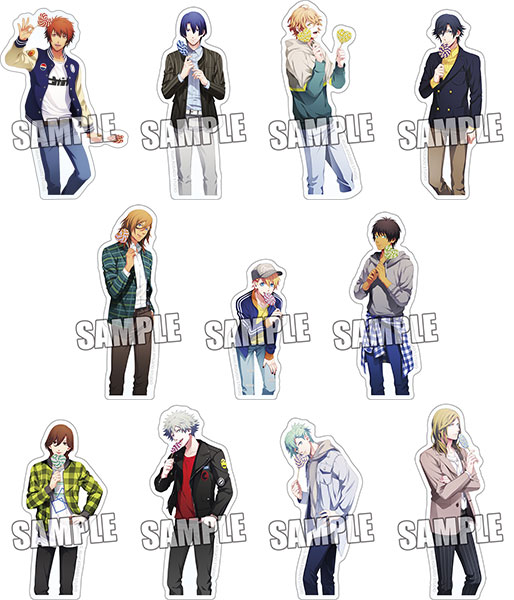 うたの☆プリンスさまっ♪ トレーディングクリアステッカー Love Pop Candy Ver. 12個入りBOX