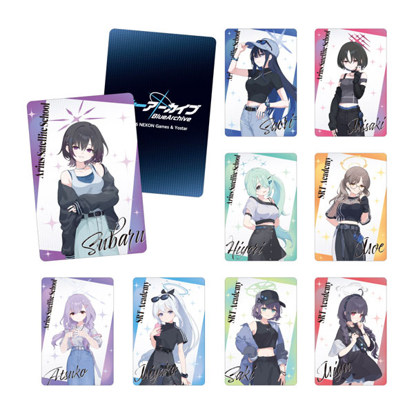 ブルーアーカイブ -Blue Archive- トレーディング描き下ろしメタリック