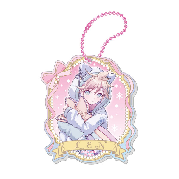 39Culture 2025 EXTRA POP オーロラアクリルキーホルダー 鏡音レン