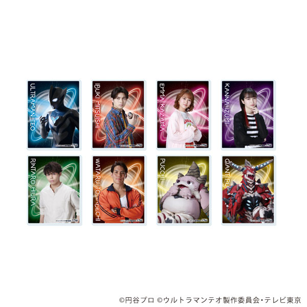 アクリルカード「ウルトラマンテオ」01/ 8個入りBOX