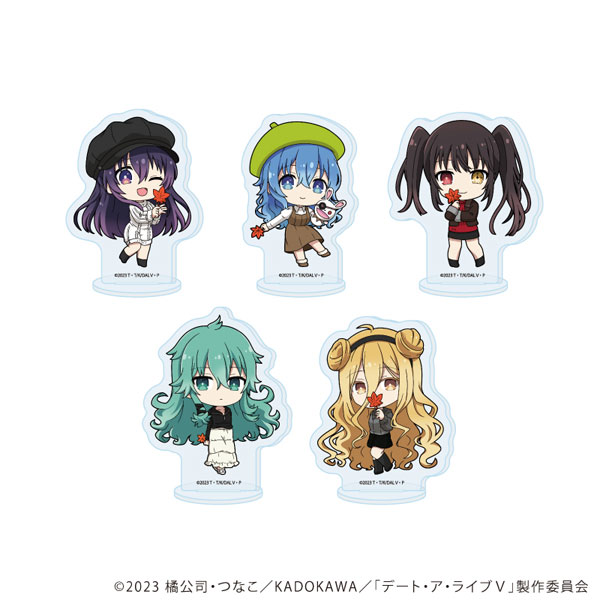 アクリルぷちスタンド「デート・ア・ライブV」01/ミニキャライラスト 5個入りBOX