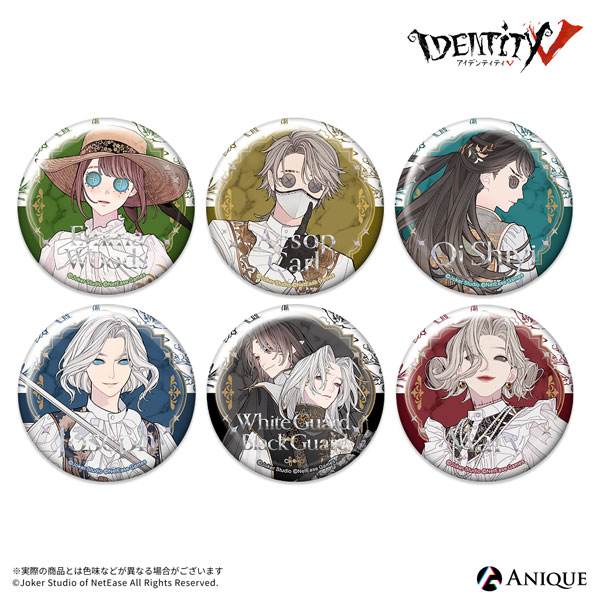 『IdentityV 第五人格』 [標本蒐集]トレーディングジュエル缶バッジ 6個入りBOX