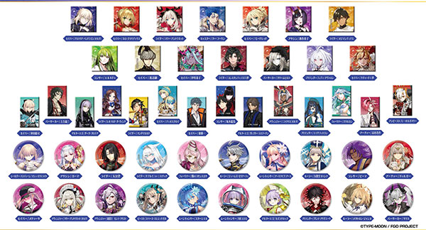 あれこれぷちCANバッジ Fate/Grand Order Vol.2　48個入りBOX