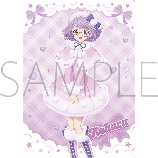 アイカツスターズ！ クリアファイル 七倉小春 Winter Boa Style ver
