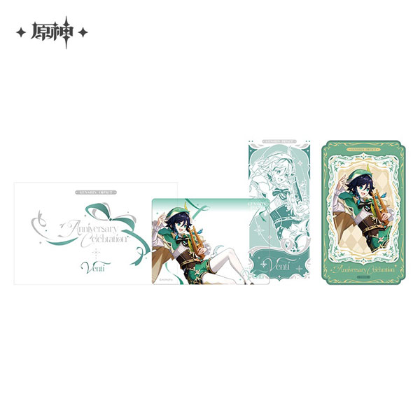 原神 六周年記念シリーズ コレクションカードセット ウェンティ[miHoYo