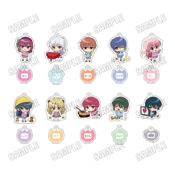 「Angel Beats！」 描き起こしアクリルキーホルダーコレクション [幼稚園ver.] 10個入りBOX