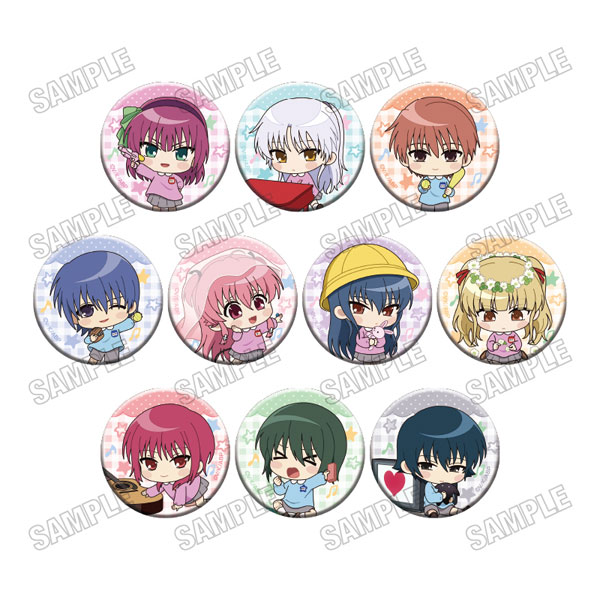 「Angel Beats！」 描き起こし缶バッジコレクション [幼稚園ver.] 10個入りBOX