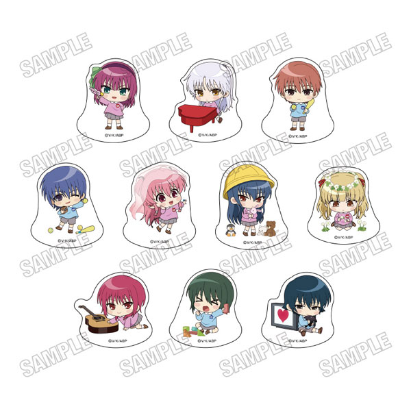 「Angel Beats！」 描き起こしゆらゆらアクリルブロックコレクション [幼稚園ver.] 10個入りBOX
