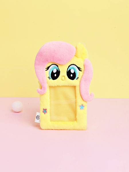 マイリトルポニー ぬいぐるみカードホルダー-フラッターシャイ