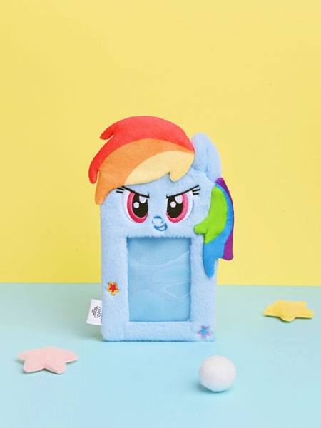 マイリトルポニー ぬいぐるみカードホルダー-レインボーダッシュ