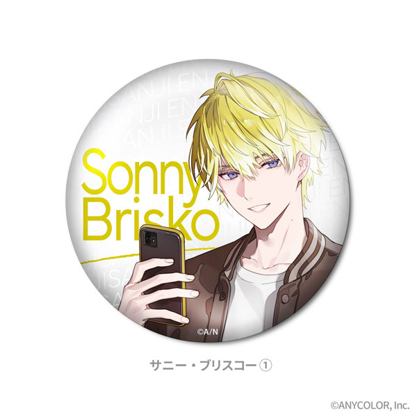 NIJISANJI EN AUTUMN STYLE COLLECTION ホログラム缶バッジ Sonny Brisko（1）