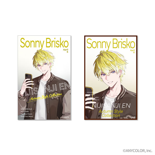 NIJISANJI EN AUTUMN STYLE COLLECTION フォト風カード2枚セット Sonny Brisko