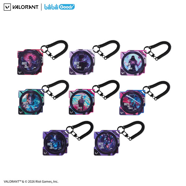 VALORANT ヴァロラント アクリルキーホルダー 8個入りコンプリートBOX
