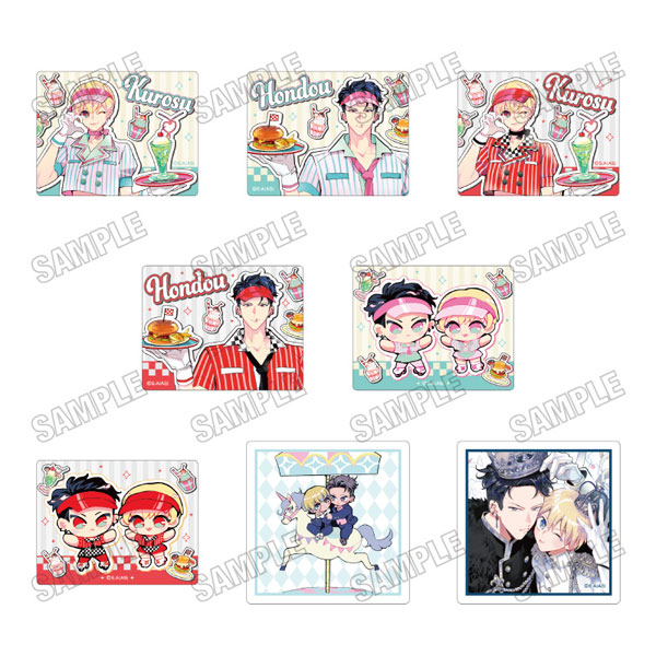 『兄弟制度のあるヤンキー学園で、今日も契りを迫られてます』 アクリルバッジコレクション BOX