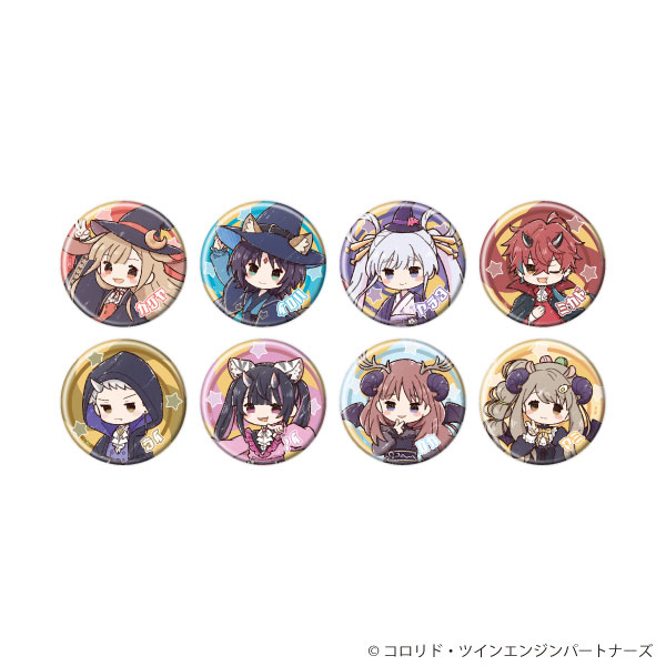 缶バッジ「超かぐや姫！」06/ハロウィン(グラフアートイラスト) 8個入りBOX