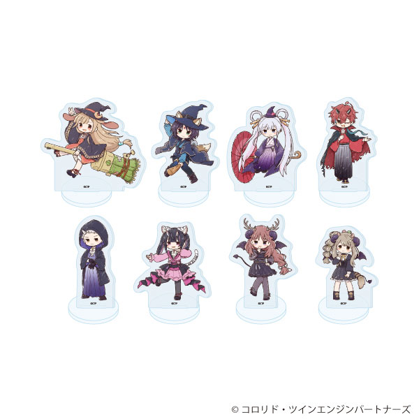アクリルぷちスタンド「超かぐや姫!」03/ハロウィン(グラフアートイラスト) 8個入りBOX