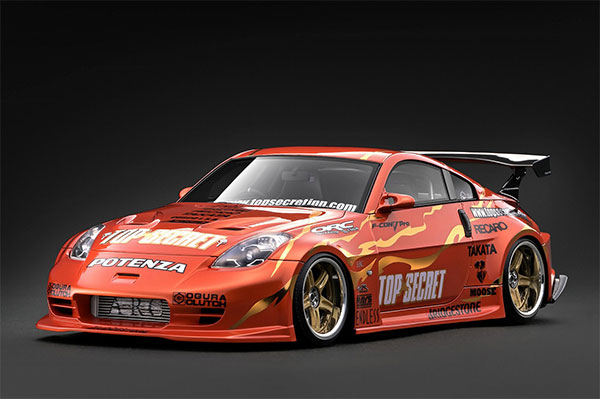 1/18 Top Secret Fairlady Z (Z33) Orange Metallic[イグニッション