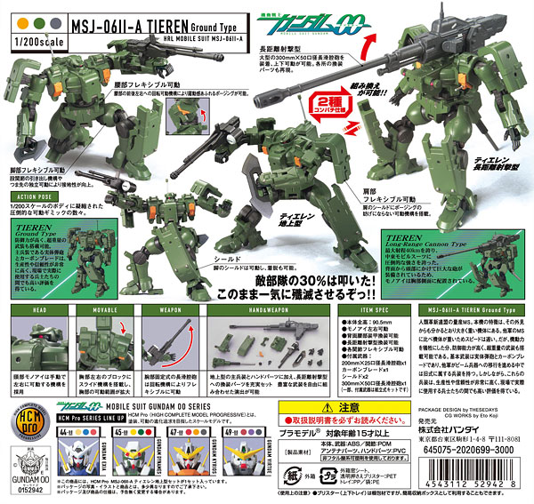 HCM-Pro ティエレン地上型セット (完成品) - ホビーサーチ