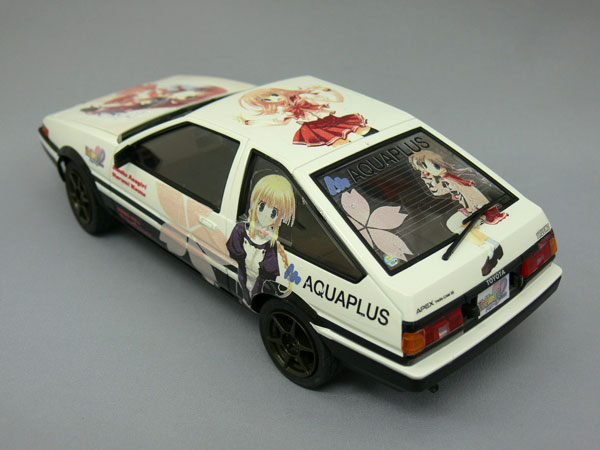 痛車02 to heart2 AE86スプリンタートレノ前期型-