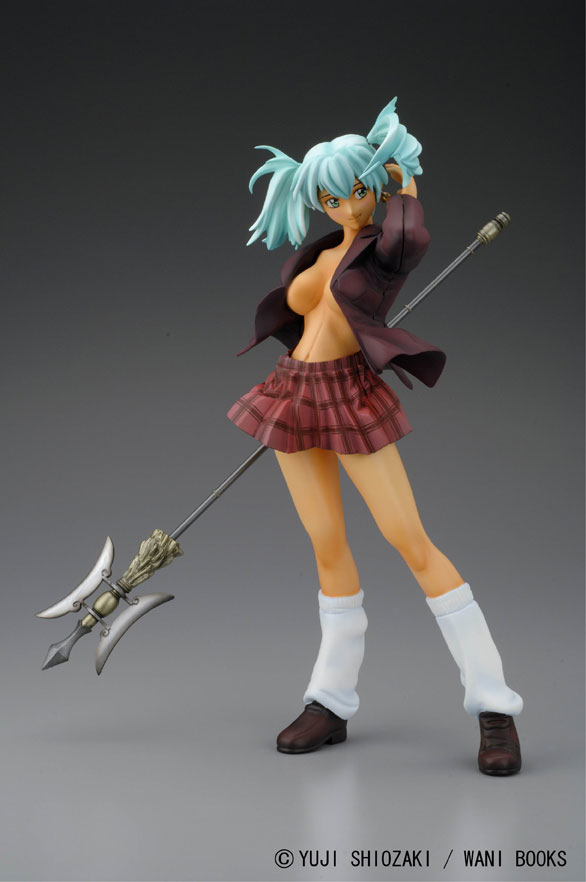 中古美品】一騎当千 呂布奉先 私服バトルVer. シルバーカラー 1/6 PVC製