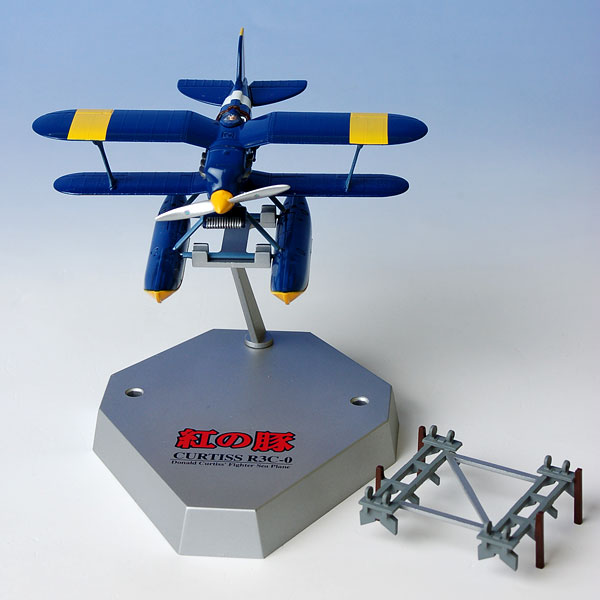 紅の豚 カーチスR3C-0非公然水上戦闘機 1/72スケール塗装済み半