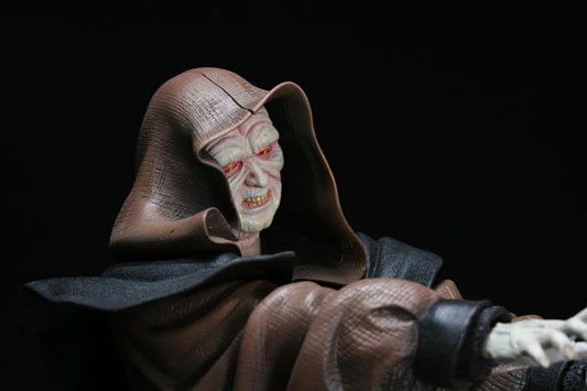 スター・ウォーズ ヨーダ vs パルパティーン 1/7 完成品