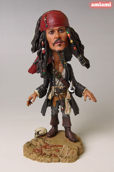 ジャック・スパロウ フィギュア ヘッドノッカー パイレーツ・オブ