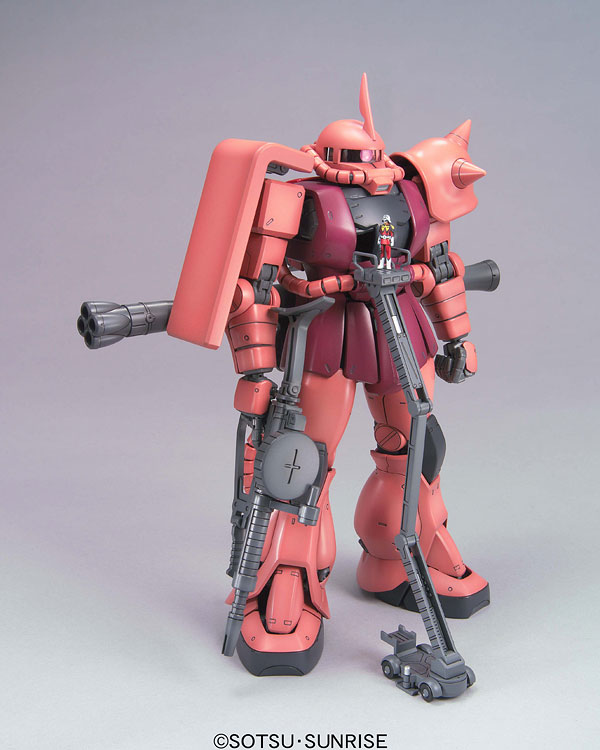 MG MS-06S ZAKU2 プラモデルキット Amazon.com: Gundam MG MS-06S Char's Zaku II (Coating Version
