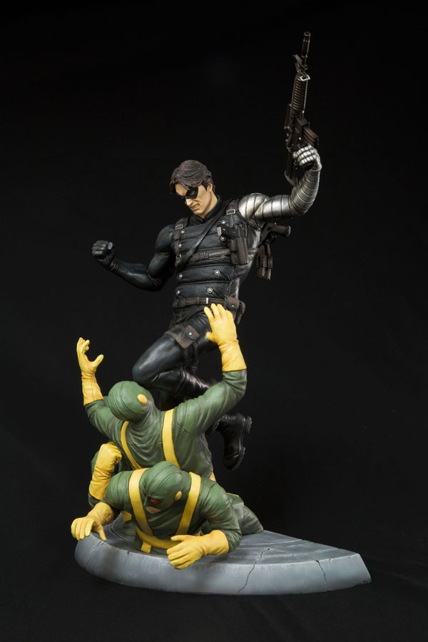 キャプテンアメリカ ファインアートスタチュー ウィンターソルジャー