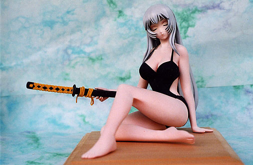 一騎当千GG 趙雲子龍－水着1－ 1/6 コールドキャスト完成品