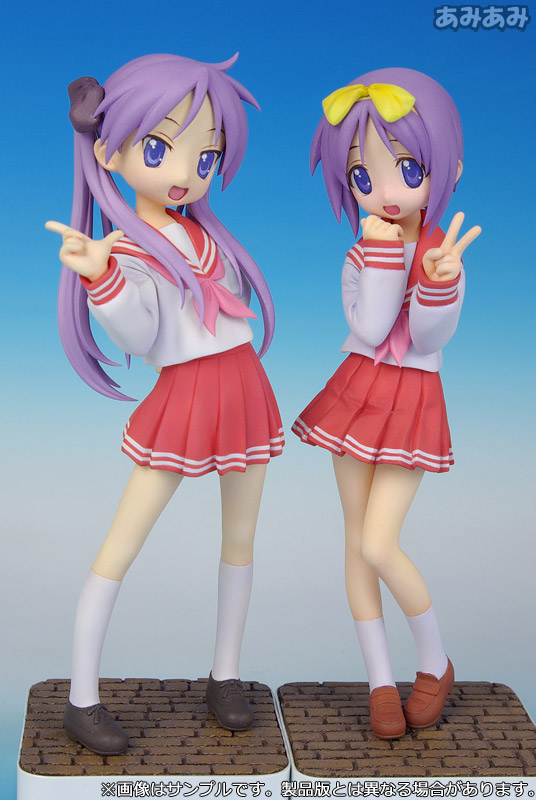 らき☆すた 柊かがみ＆つかさ 制服Ver.セット 1/12 完成品フィギュア