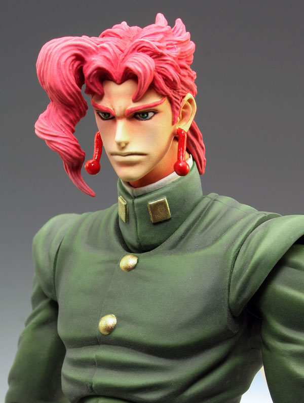Amazon.co.jp: 超像可動 「ジョジョの奇妙な冒険」第3部 67.花京院典明・セカンド (荒木飛呂彦指定カラー) 約160mm  PVC&ABS製 塗装済み可動フィギュア : ホビー