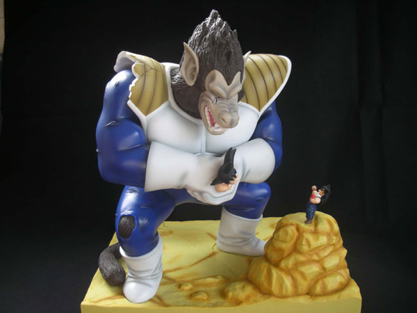ドラゴンボール大猿 ジーマ　大猿ベジータ　ジオラマモデル　ヤジロベー・シッポ斬り FIG-IPN-0575_01.jpg