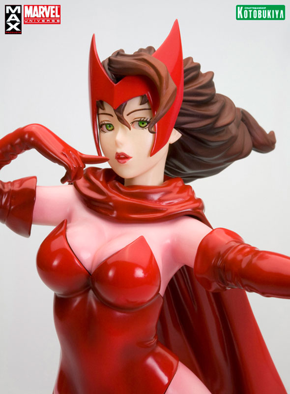 コトブキヤ インフィニティ・ガントレット 完成品スタチュー MARBEL 瞳とインフィニティガントレットが怪しく光る！「サノス オン