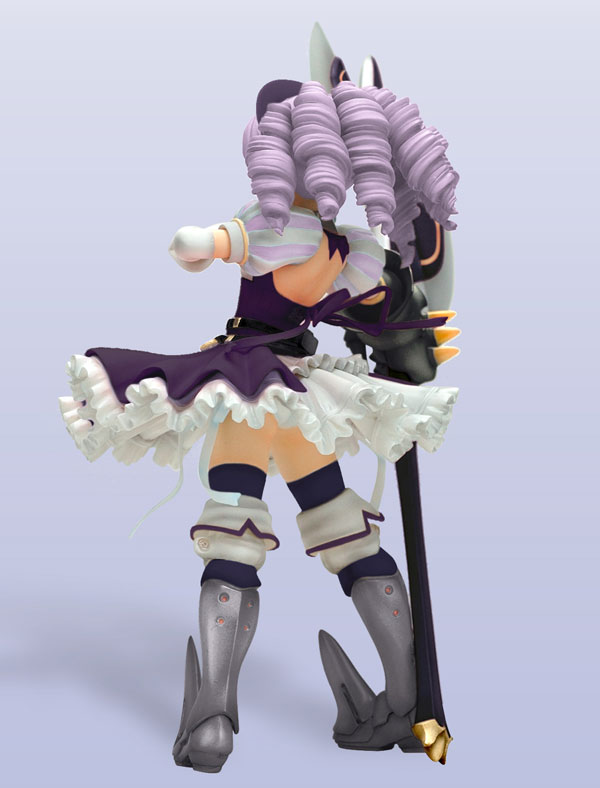 クイーンズブレイド 鋼鉄姫ユーミル -ロイヤルパープルver 
