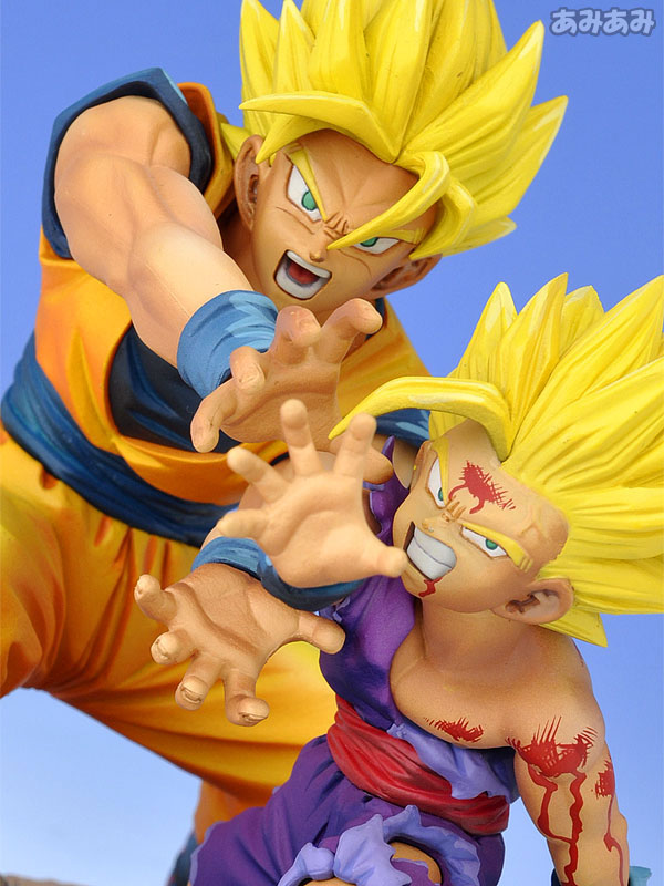 ドラゴンボールZ 造形神化 劇的ディオラマ【親子かめはめ波】 完成品