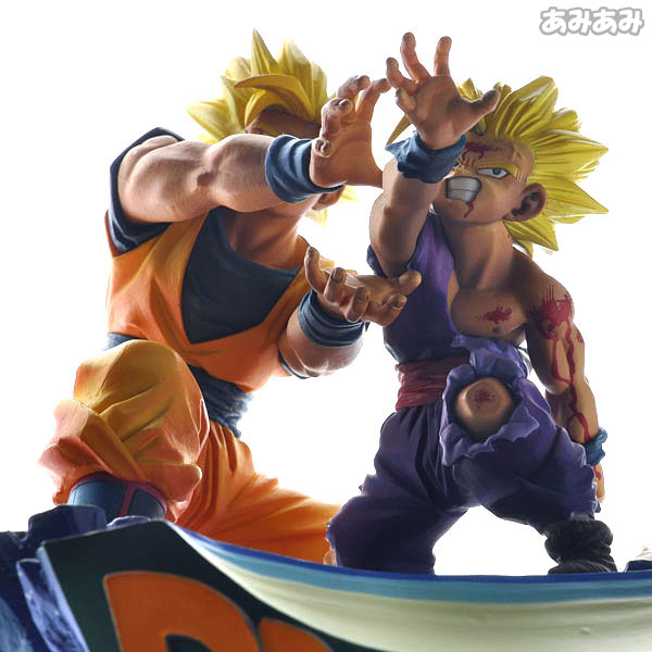 ドラゴンボールZ 造形神化　劇的DIORAMA 親子かめはめ波　プルーヴィー ドラゴンゴールZ】プルーヴィー 造形神化 劇的DIORAMA