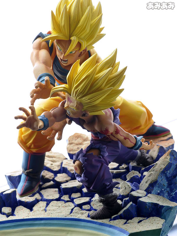 ドラゴンボールZ 造形神化 劇的ディオラマ【親子かめはめ波】 完成品