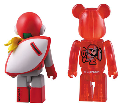 ロックマン ブルース キューブリック＆ベアブリック セット
