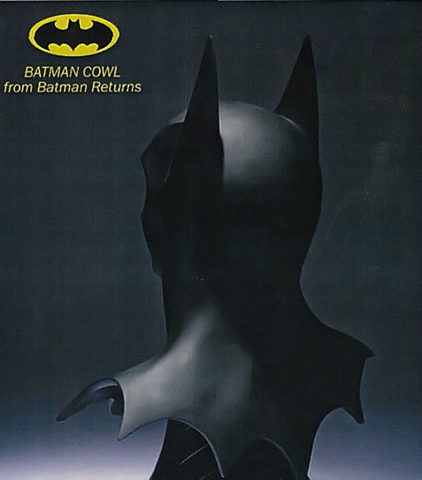 バットマン・リターンズ(1992) 1/1スケールプロップレプリカ バットカウル 単品[スタイルオンビデオ]《在庫切れ》