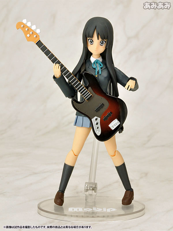 mobip 秋山澪 K-ON! フィギュア 中古】(本体A/箱B)mobip（モビップ） No.05 けいおん！ 秋山澪 可動