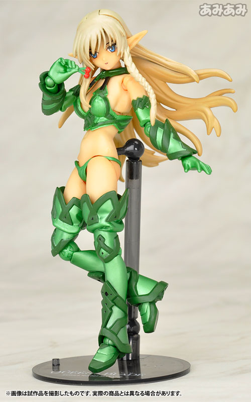 リボルテック クイーンズブレイド No.007 戦闘教官 アレイン(1Pカラー) リボルテック クイーンズブレイド No.007 戦闘教官 アレイン（1P