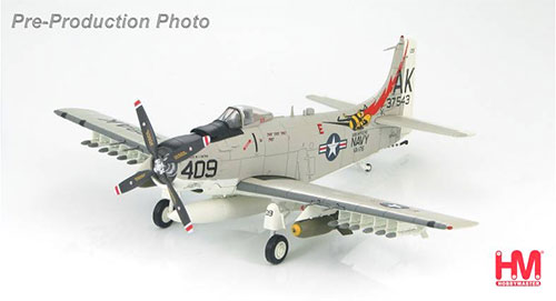 ホビーマスター ダイキャスト完成品 1/72 A-1H スカイレイダー “ミグ