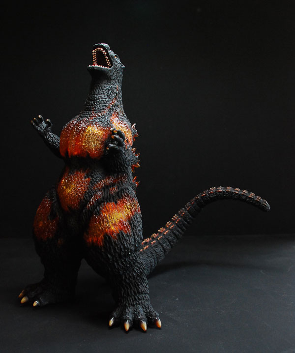 ゴジラ　1968 地球防衛軍秘密基地本部　フィギュア 地球防衛軍秘密基地本部 第5弾 ゴジラ 1968 ポリストーン製 未