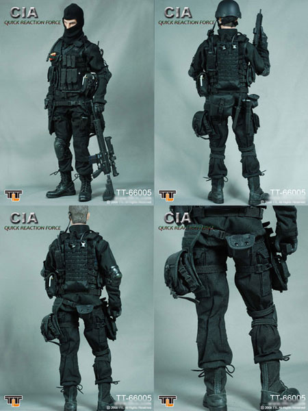 1/6スケールフィギュア CIA即応部隊 単品（再販）[TTLトイズ