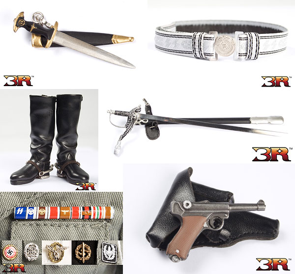 ハインリヒ・ヒムラー アクションフィギュア 単品[3R]《在庫切れ》