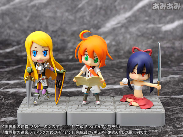 世界樹の迷宮 パラディンの女の子 nano！ 完成品フィギュア[WAVE