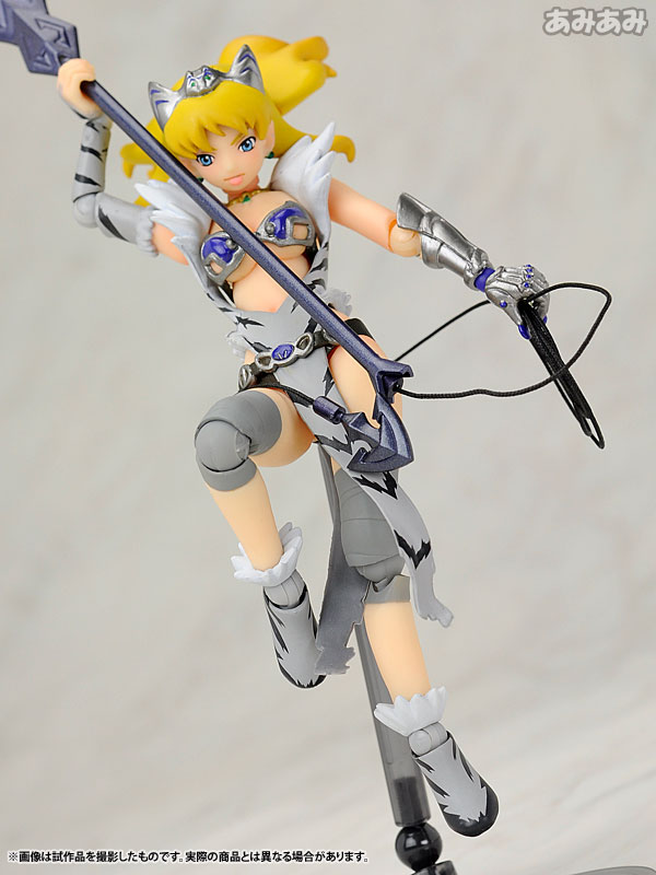 クイーンズブレイド 近衛隊長 No.008 リボルテック LR-011 海洋堂 近衛